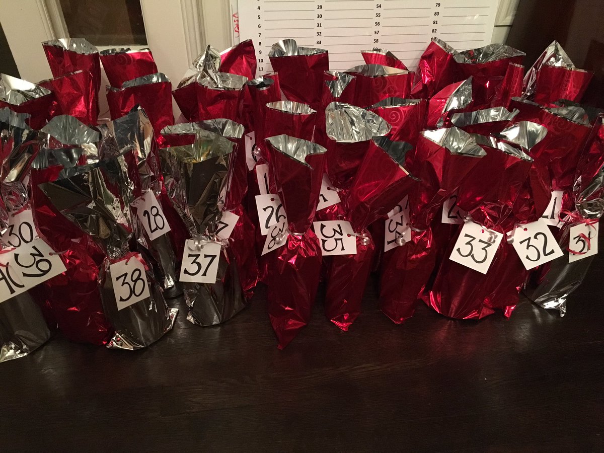 The Wine is wrapped and waiting #TheEvent2016 <a href="/RPEMS233/">Roland Park</a>