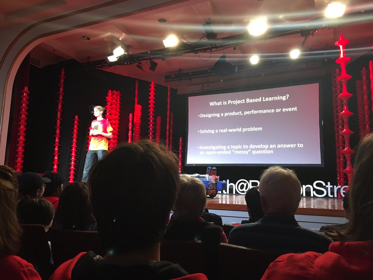 Listening to Ted talks the reinforce the importance of Deeper Learning and meeting Salva, who inspires my students' learning #kvlearning