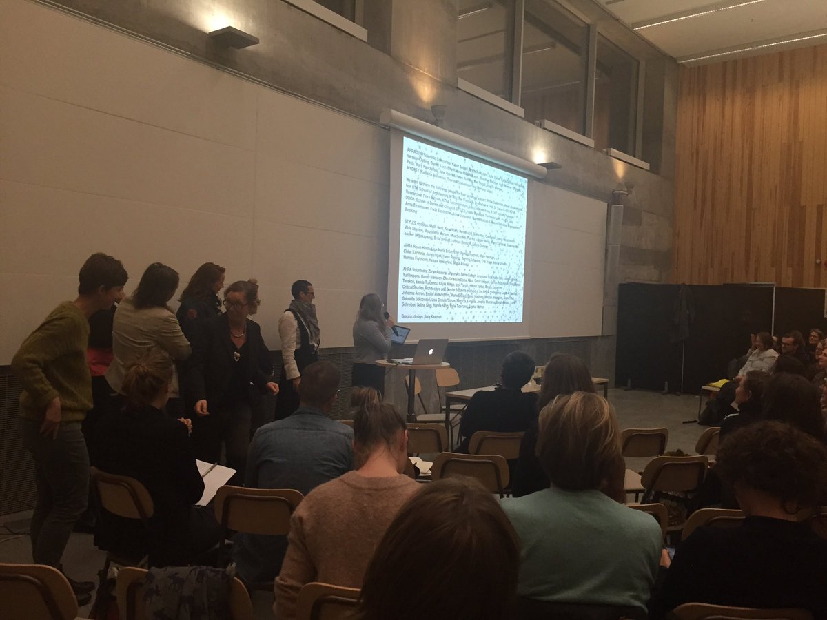 AHRA_archfems's tweet photo. Thanks again to all guests &amp; speakers, your amazing contributions have made this #AHRA2016 conference on #archandfems one to remember!! https://t.co/jqvYIKx3Q3