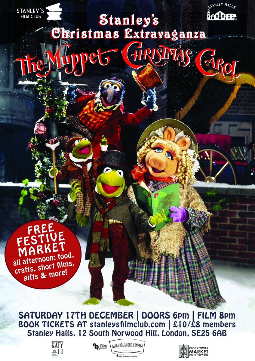 Get ready for Stanley's Xmas Extravaganza! A day of film &amp; festivity in South Norwood #TheMuppets #Christmas #SE25 stanleysfilmclub.com/events/stanley…