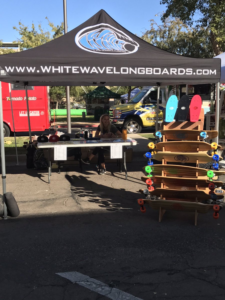 whitewaveboards's tweet photo. Come check us out today at the Rock the Block event! Event is 12pm to 10pm. #WhiteWaveLongboards #RideTheWave https://t.co/vrLXdgwvKv