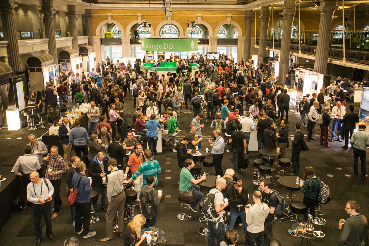 SwitchtheFuture's tweet photo. Photos from @mongodb Europe. Congrats on a great event! #MDBE16 https://t.co/CAxGeXHyey