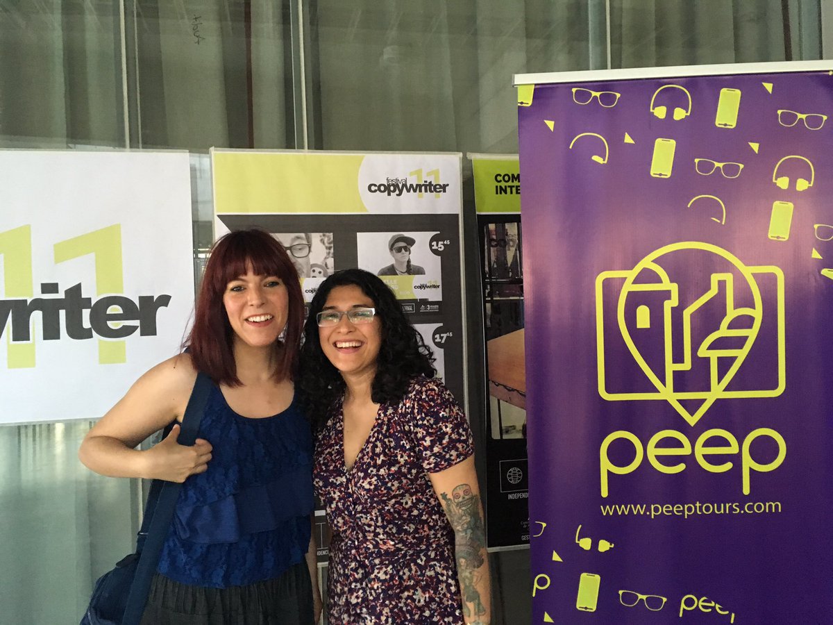 peeptours's tweet photo. No se pierdan las mejores charlas en #copywriter11 https://t.co/HHkctOvgSp
