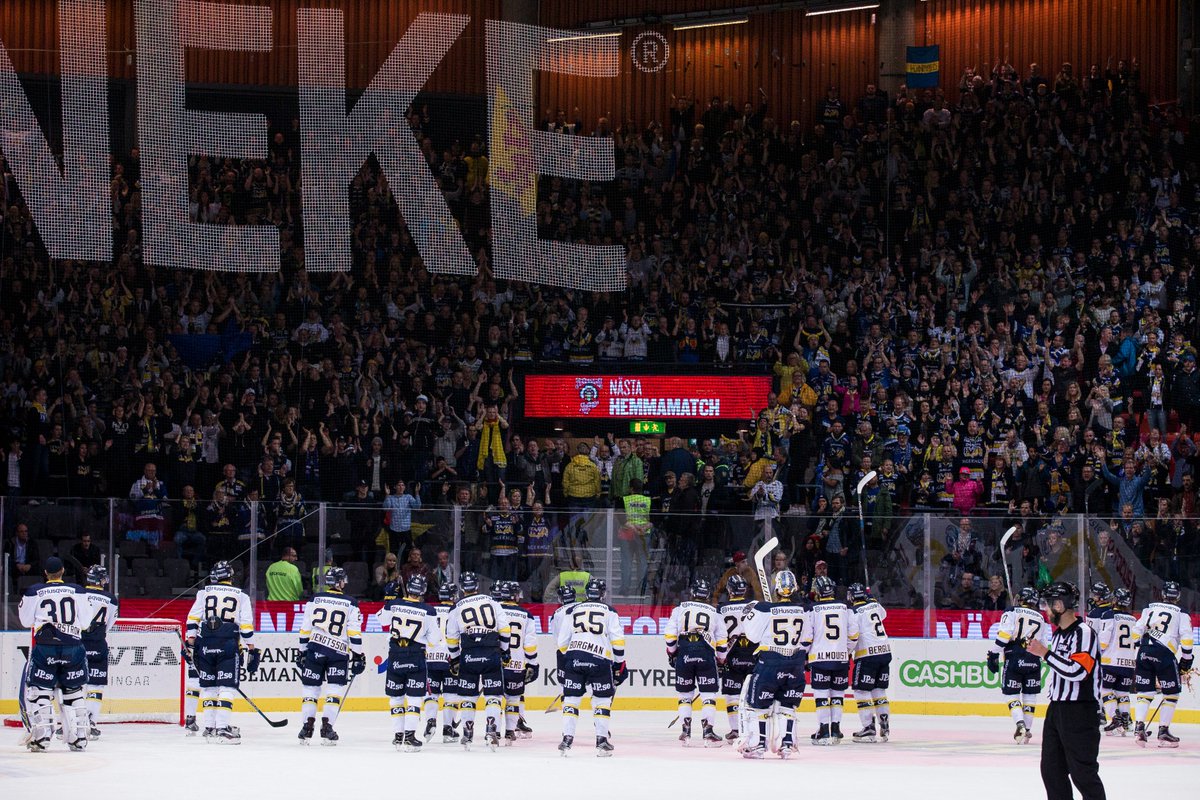 Stort tack till <a href="/Northbanks/">North Banks</a> för det fantastiska stödet i Scandinavium! #HV71