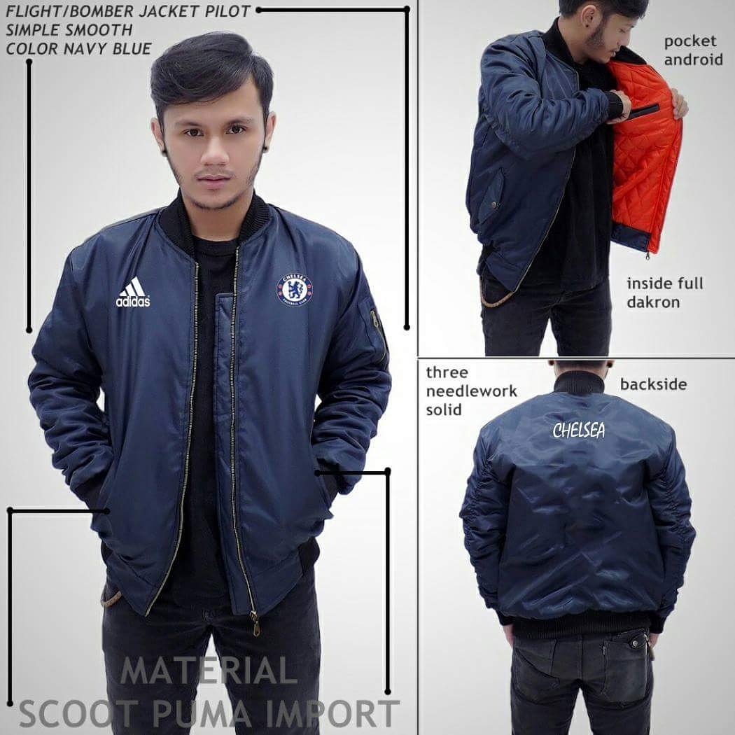 Gambar Jaket  Bomber Polos Depan  Belakang  Rahman Gambar