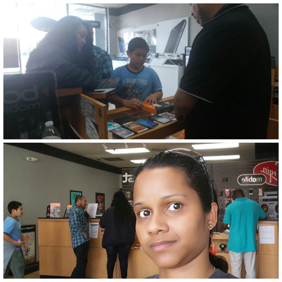 Port from Metro, pitching family plan cuz 2 is better than 1!  #WhereYouAt.  @BkHedl1 <a href="/Allin_SPG/">Bryan</a> @Mitchell_Boost @SPGmikeSPG @Kedez_SPG 🌟🎈🌟🎈