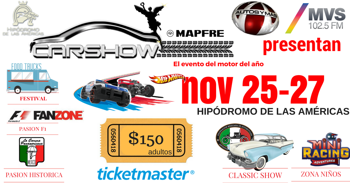 AutosyMas's tweet photo. EN 10 MINUTOS!!! GANADOR  DE ESTE @Moto_MEX da RT Y Vamos #CarShowCDMX GRACIAS Por participar hoy tanto nuestro @AutosyMas https://t.co/WELxVuuwD5