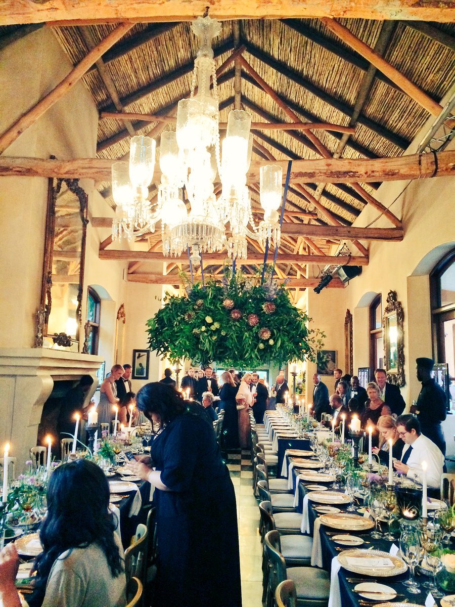 Magical venue for the 2016 #DCWinemaker of the year <a href="/LaResidenceSA/">La Residence</a> 👌🏻🍷🍾