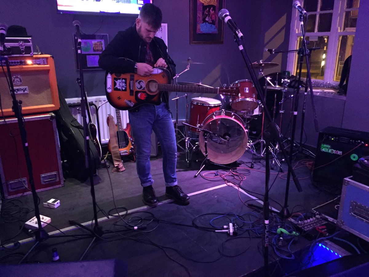 Sound checking in Maaaaansfield