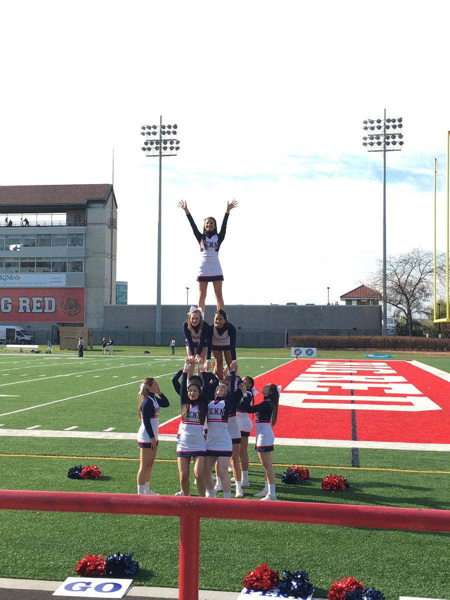 Penn_Cheer's tweet photo. Penn on top at Cornell! #letsgoQuakers #penncheer https://t.co/B3Xcb3sKH1
