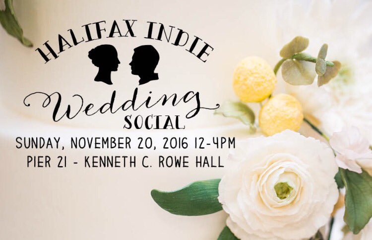 Calling all #Halifax Brides-to-be, this is tomorrow. A fantastic event, be sure to stop by! #hfxindiesocial