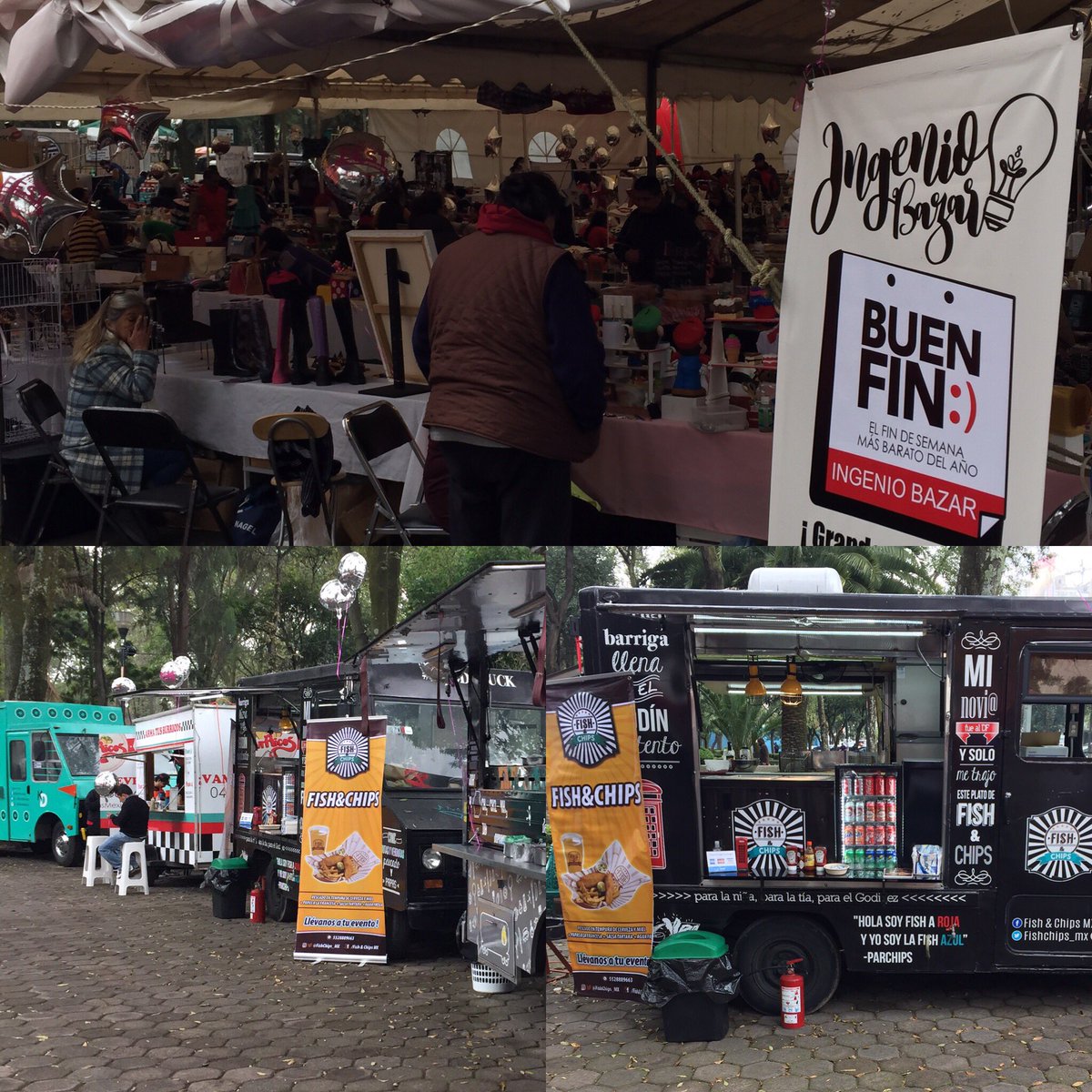 Que cren? (Citando nuevamente al secretario) Ya llegamos y estamos listos para deleitarlos. I ❤️🐟&amp;🍟<a href="/ingeniobazar/">IngenioBazar</a> #ladelvalle #petfriendly