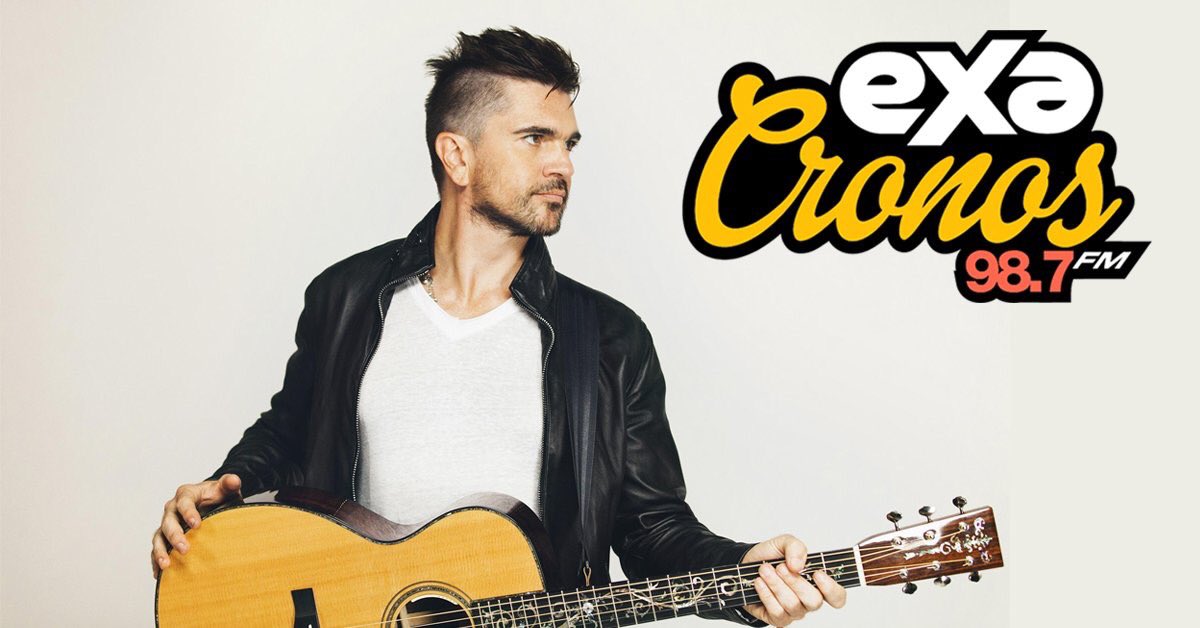 PatoFernandez80's tweet photo. #FelizSabado no se pierdan a las 6pm #Exacronos invitado @juanes biografía,Discografía los espero. https://t.co/j6QoywmuO9