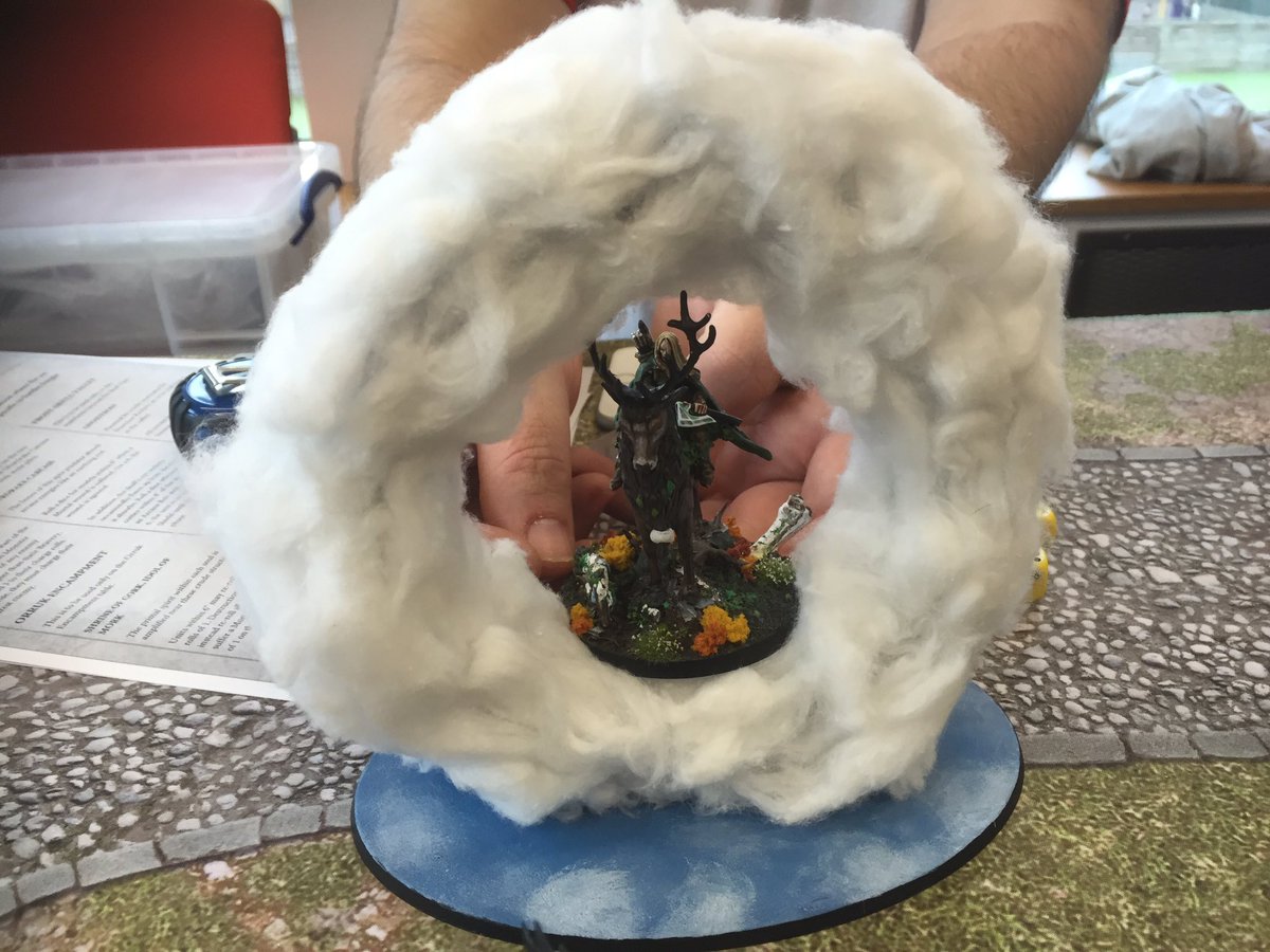 HadrielCaine's tweet photo. Orruk Encampment vs @WarhammerGC stag lord flew... Too close to the fire. Skylok lead a territory victory #raw2016 https://t.co/aB7sDlBr1X