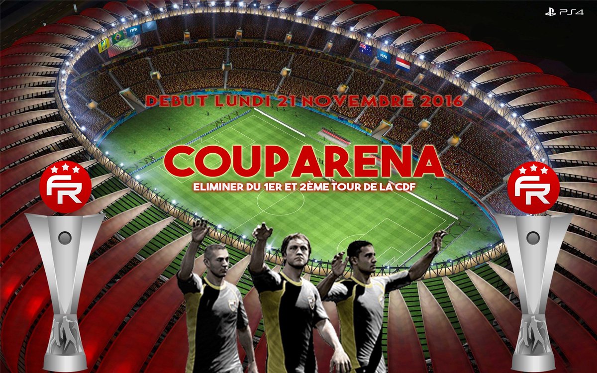 KingDomzClubPro's tweet photo. Nous jouons notre 1er match face à @RkTeam_KC 

📆 mercredi à  22h15  
@FIFARENA_Ps4 https://t.co/A7oq4v5T50
