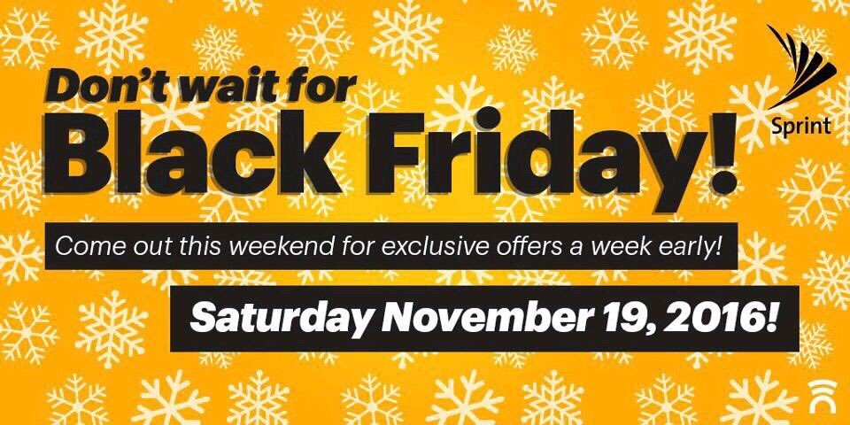 pcsmsmt's tweet photo. Don't wait for Black Friday! Come in today for exclusive deals. https://t.co/xVk5fT4X15 @Artk34 @SprintMKI #blackfriday https://t.co/SqOUJf2A6S