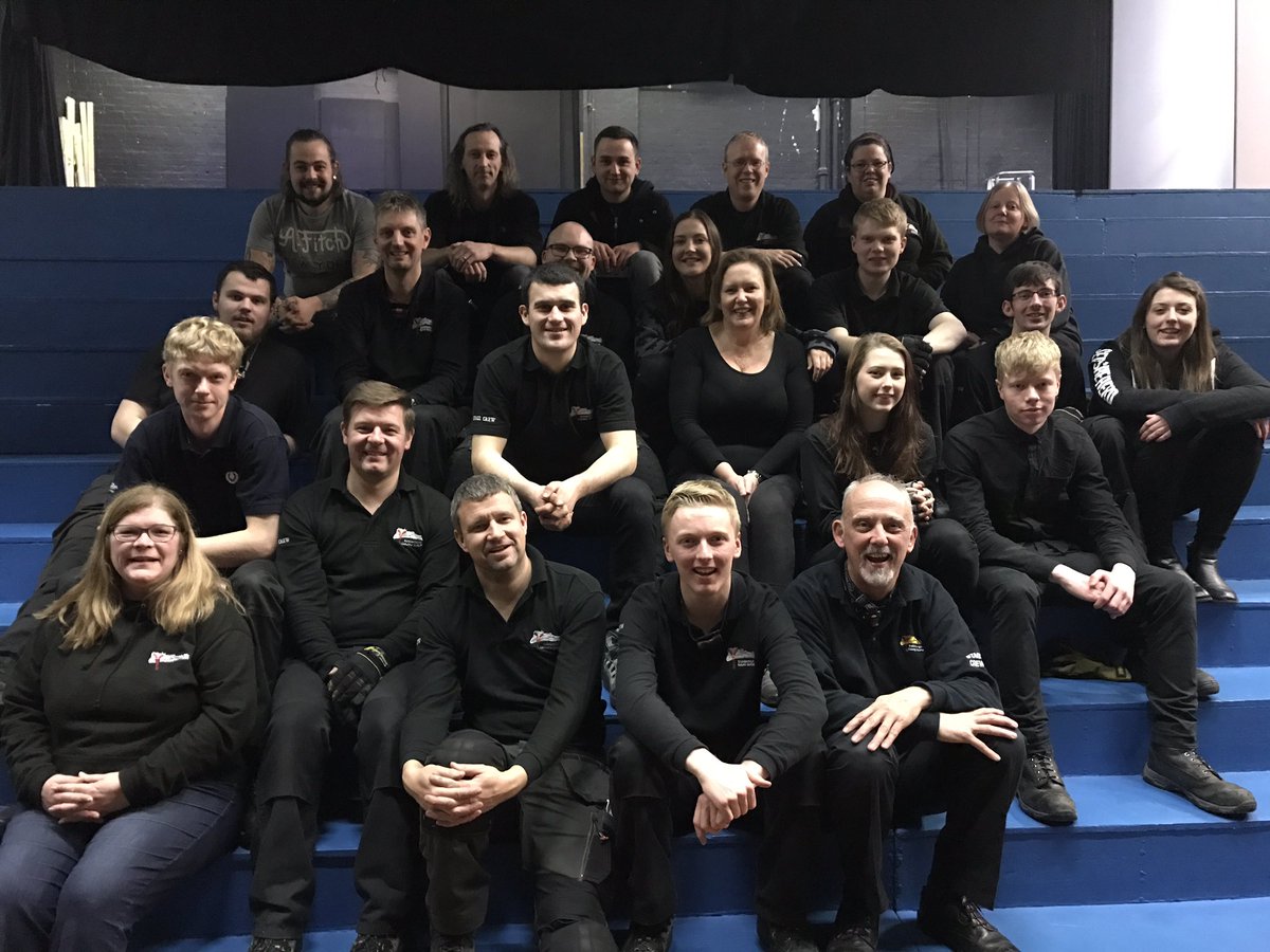 Edin_Gang_Show's tweet photo. Stage Crew signing off! We hope you enjoyed the little insight into what happens back stage during the show! #egs2016 #twittertakeover https://t.co/SRDsA2Aujx