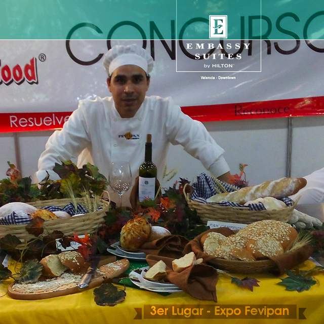 executivesuitev's tweet photo. ¡Orgullosos por el triunfo de Harnell, nuestro cocinero principal de nuestro Restaurant #AtriumCafe! 3er lugar en la expo @FEVIPAN. https://t.co/usIdOXhML7