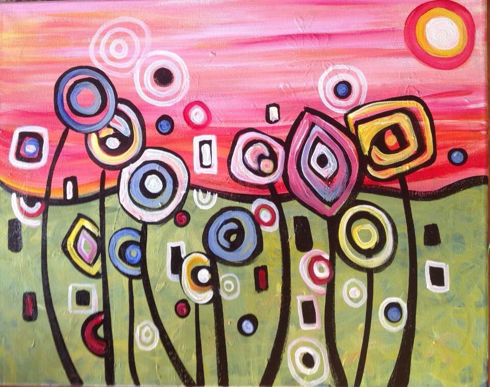 Come paint with us this Sunday at The Central and go home with your version of this awesome candy licking good piece! Details to follow....