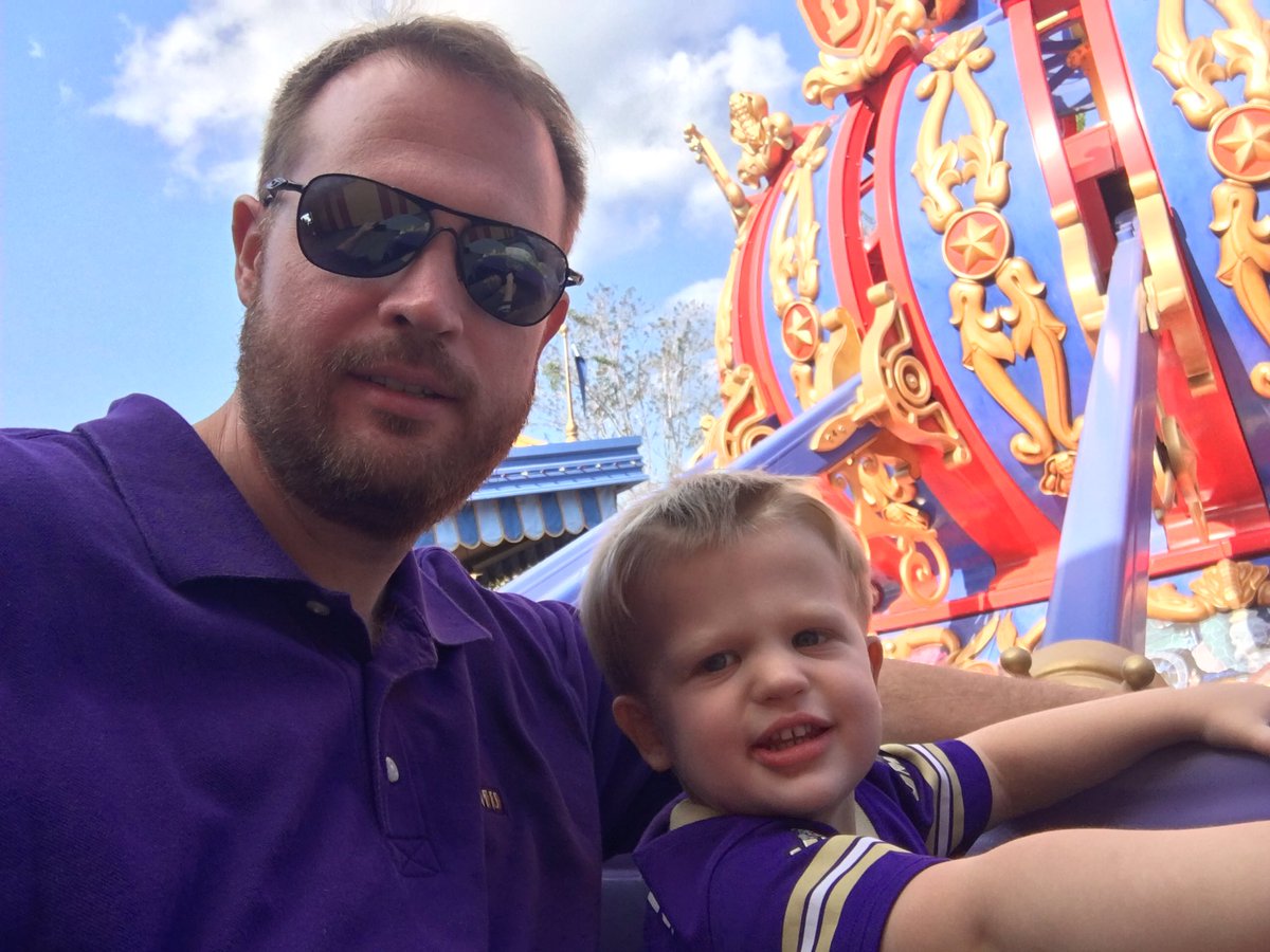 DRexrode's tweet photo. We're not there to #BlackoutBridgeforth for @JMUFootball but we're rootin' from Disney World #GoDukes #CAAChamps #JMU https://t.co/aDilaZqXAb