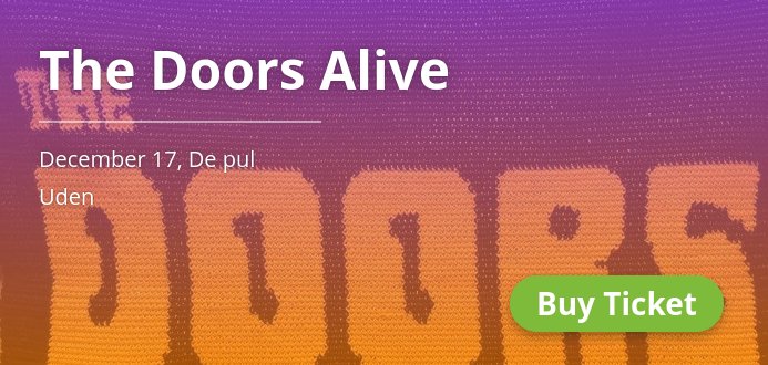 GigsInNijmegen's tweet photo. Only 4 weeks left! The Doors Alive in Uden on Dec 17. Grab the tix! 👉 https://t.co/QMV7m8F9Bo https://t.co/U1k3uvH3MC