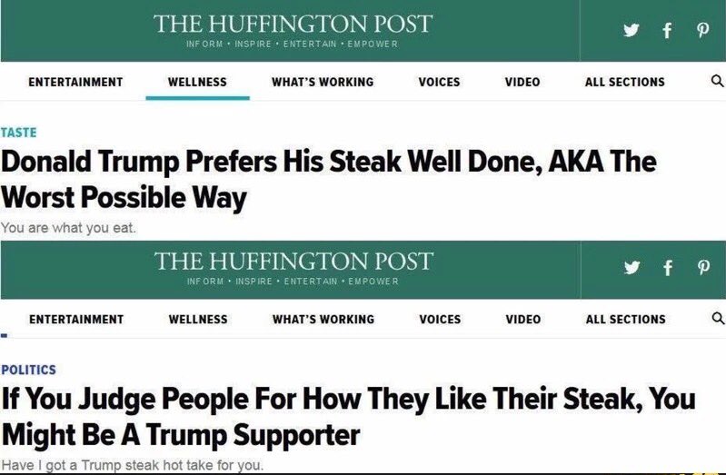 Murican_Stuff's tweet photo. Huffington Post is literally the worst organization on the planet. https://t.co/lgkbyLMpXU