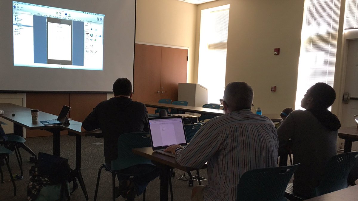 MidlothianCode's tweet photo. Thanks @tdietrich for a great demo of @xojo at today's Coffee and Code! https://t.co/oAOckBFA90
