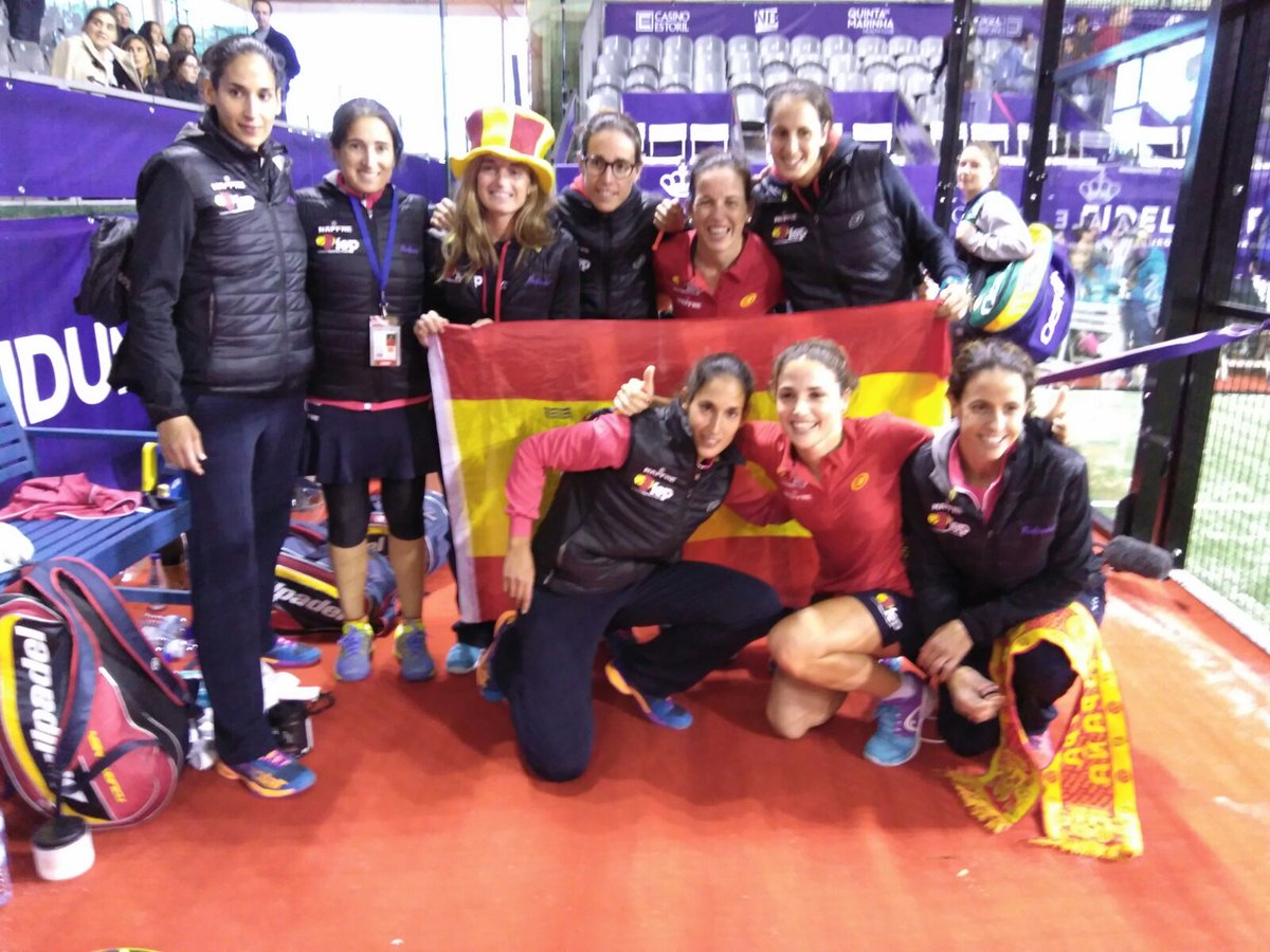 padelfederacion's tweet image. #MundialPadel16 #WPA2016 España 🇪🇸CAMPEONA DEL MUNDO FEMENINO 2016. ¡Enhorabuena!