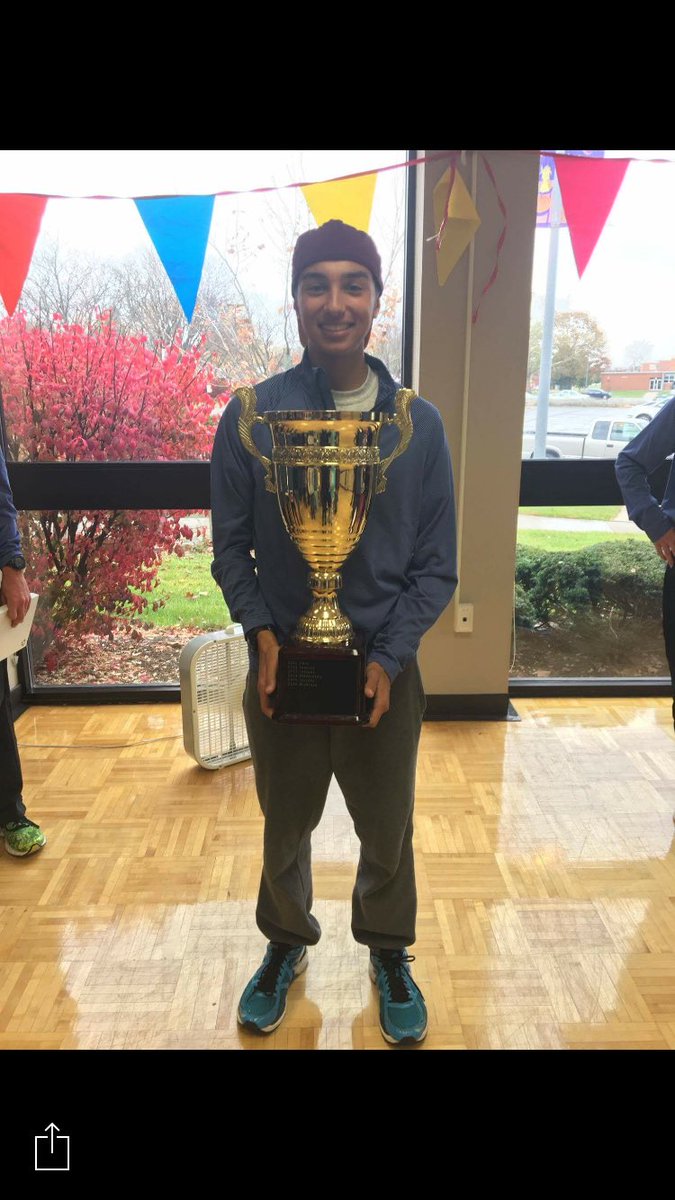 SchoolLifeD's tweet photo. It's all about the ships. First state champion "ship" 2 weeks ago and today Team Mich X-country championship in Ohio. Congrats Riad Rababeh! https://t.co/xrNuYGOofG