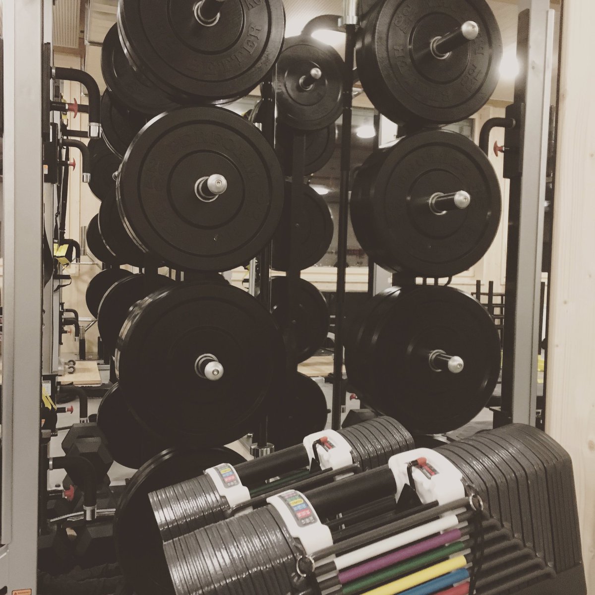 sklzschweiz's tweet image. Die Gewichte sind bereit für Muskelaufbau und Powertraining - ab 3.12.16 geht&apos;s los #faszinationbiathlon #biathlonarena #nymax #sklzschweiz