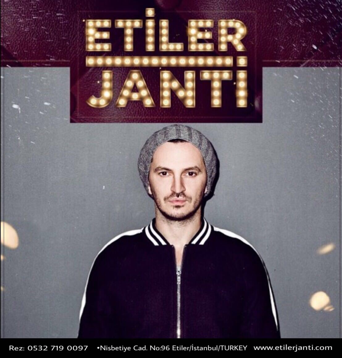 Burak Yeter bu gece Janti'de, sizde yerinizi ayırtın..