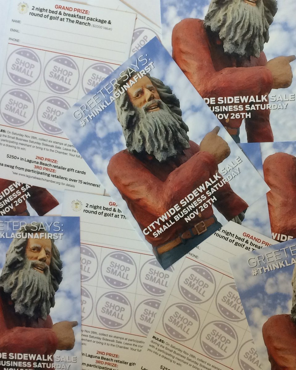 Small Business Saturday PASSPORTS ARE HERE!  Click on the link bit.ly/sbs-2016 to find out how to join in on the fun!