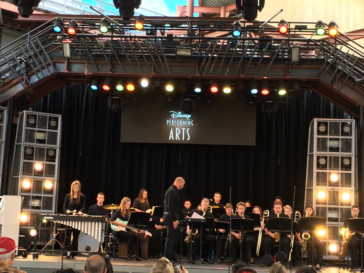 Skyview_Hawks's tweet photo. Skyview jazz band at the Disneyland competition! #skyviewhs https://t.co/IoHqTTvhfm