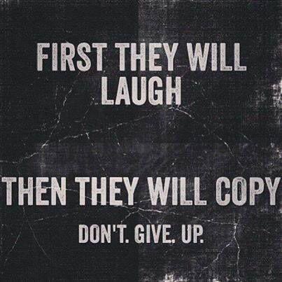 for_bestagers's tweet image. First they will laugh , then they will copy . Don&apos;t give up too early. 
#motivation #afterworkacademy