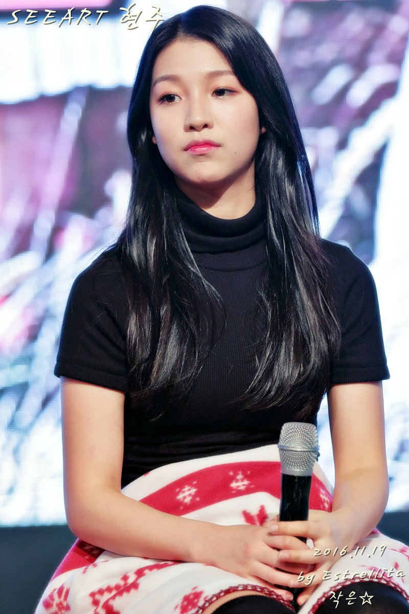 xirocco2's tweet photo. 2016.11.05 #씨앗 #SEEART #현주 #블룸더씨앗
#PreDebut #BloomTheSeeart Stage 4 
(1) https://t.co/R0OTvqGFIq