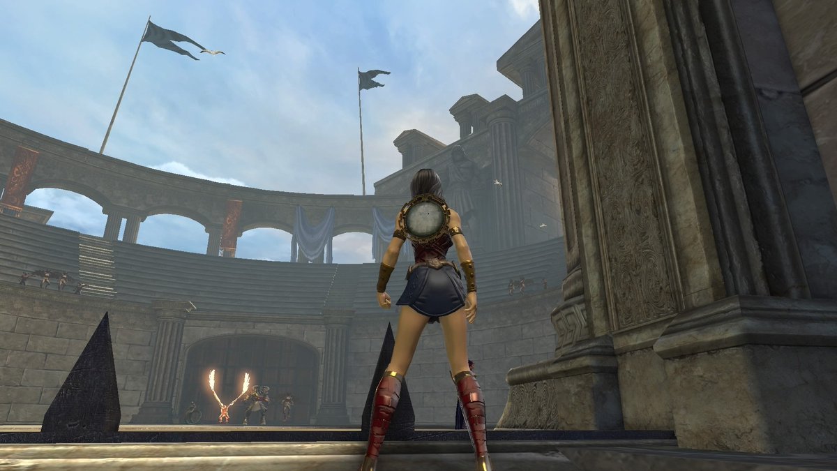 CS_dcuo's tweet image. Time to put on a show #AmazonFuryIII @SJ_NerdOfPrey @DCUO