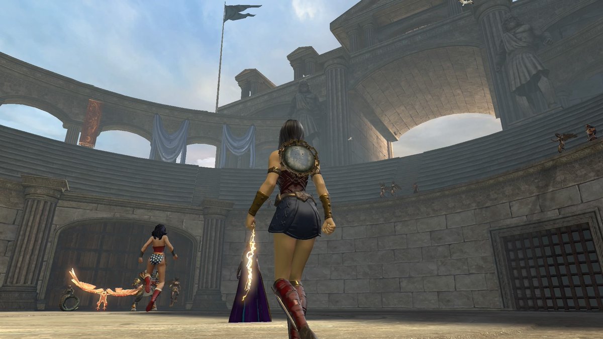 CS_dcuo's tweet image. Time to put on a show #AmazonFuryIII @SJ_NerdOfPrey @DCUO