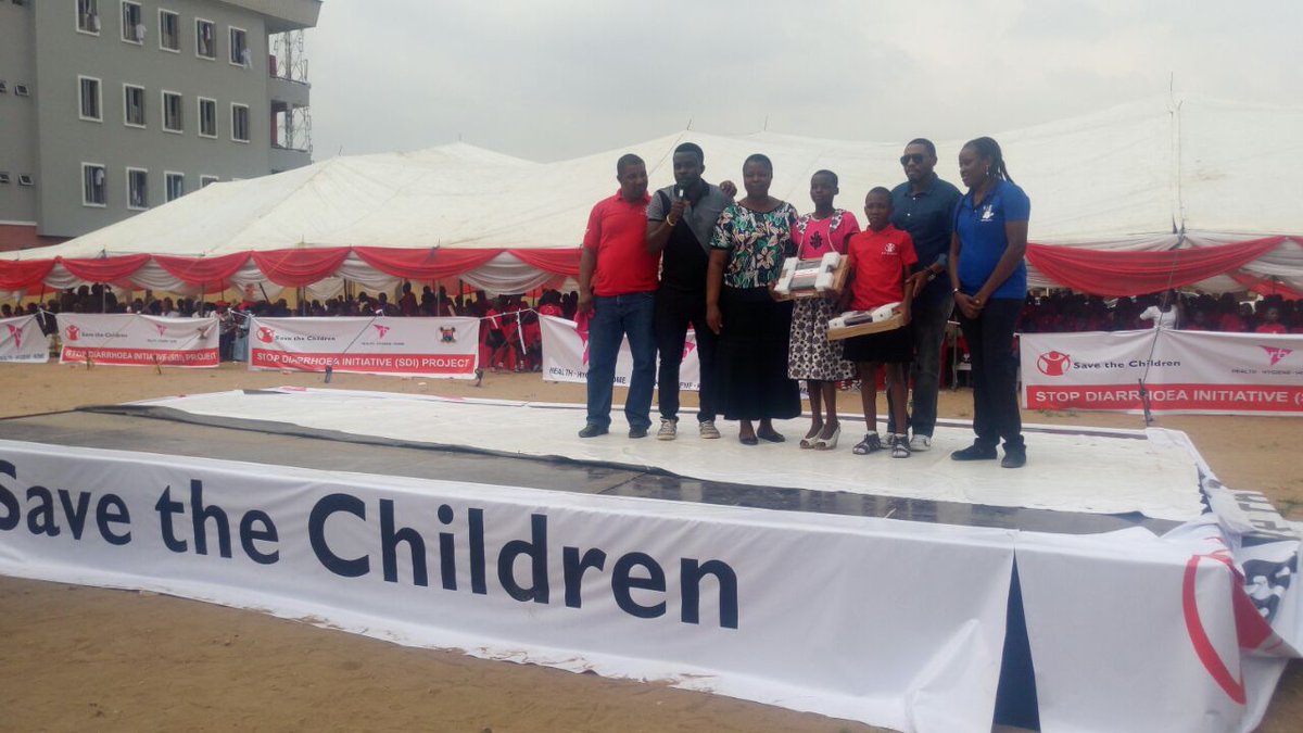 StopDiarrheaPro's tweet photo. .@savechildrenNG 2016 #WorldToiletDay.   edutainment on importance of toilet. School debate awards. WASHcom advocating approve #WASHpolicy https://t.co/wfVwE7TmFK