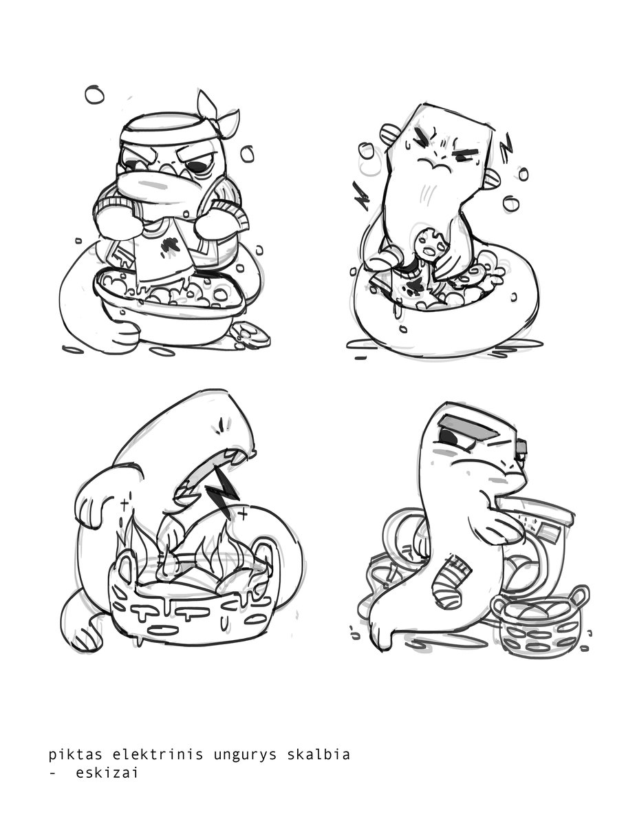 some school assignments from a month back 