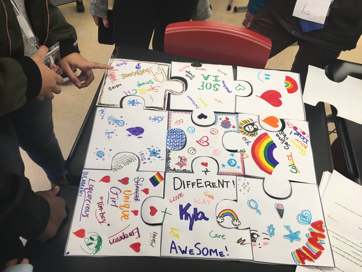 We are all connected workshop with <a href="/the_school/">TheSchoolAtColumbia</a> GSTA #whatnow #TEDxYouth