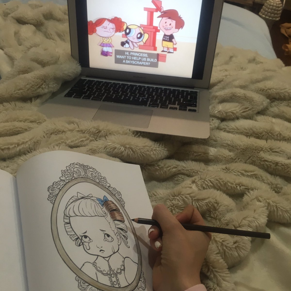 hanna ð¼ð½ on Twitter " MelanieLBBH MELANIE UPDATES coloring in hanna ð¼ð½ on Twitter " MelanieLBBH MELANIE UPDATES coloring in my new CRYBABY coloring book while watching cartoonsðð¼ a nice Saturday afternoonâï¸feel