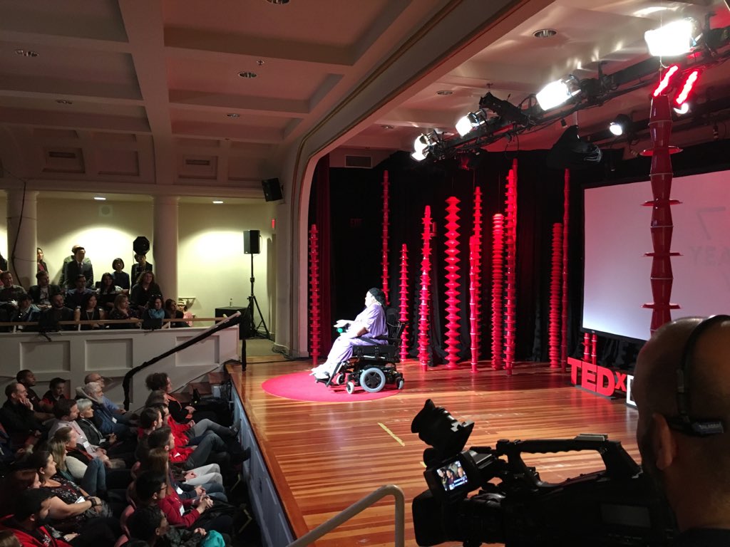 I won't allow someone else's definition of ableness to define who I am. I am neither circle nor peg. #TEDxBeaconSt