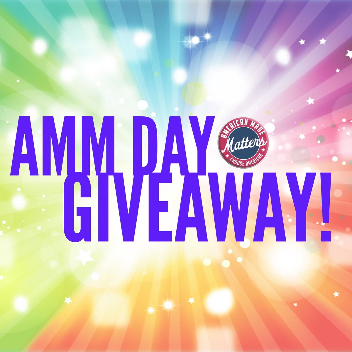 USMadeMatters's tweet photo. It's #AMMDay! Have you bought #AmericanMade products? Enter our #BuyAmerican #giveaway today!
** ENTER NOW: https://t.co/I5wYof4lXt ** https://t.co/7bFI4ZnGjI