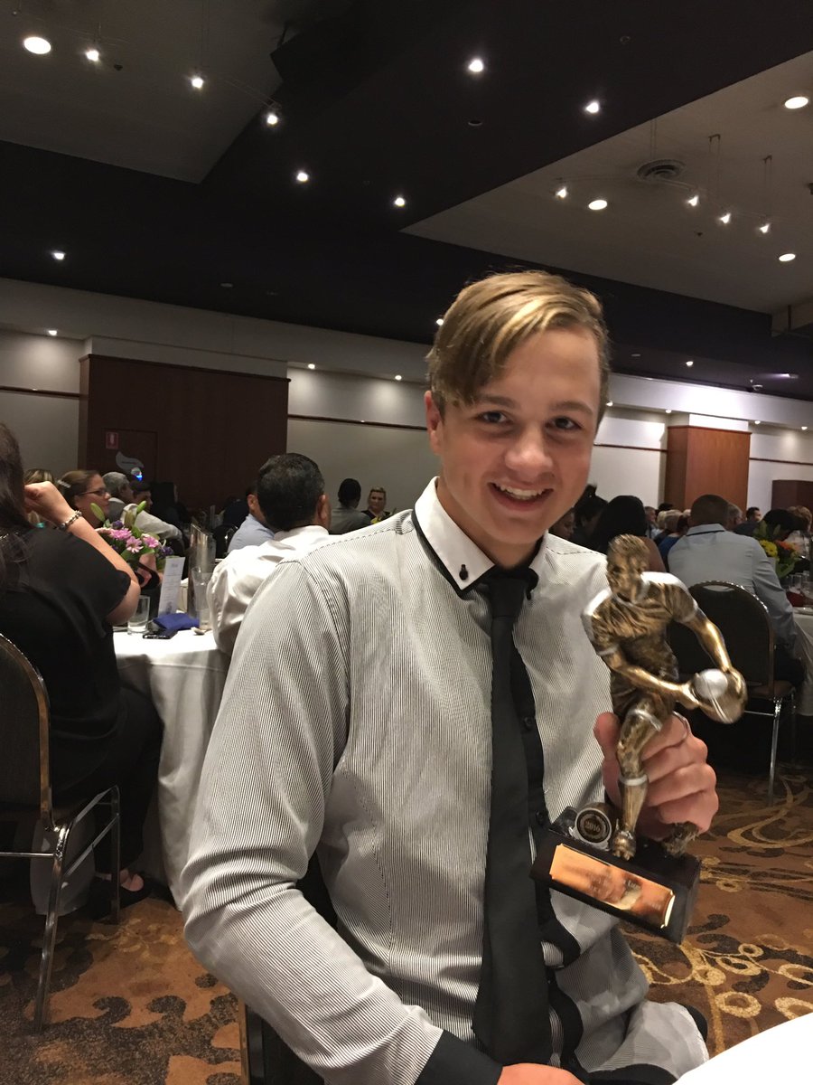WSJRL Under 14 div 1 Best and Fairest award winner. Couldn't be any prouder of my son. Congratulations.