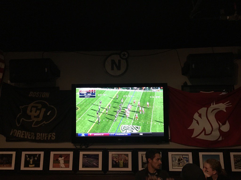 The <a href="/BostonBuffs/">Boston Buffs 🦬</a> watch party is underway at <a href="/NorthStarBoston/">North Star Boston</a> Go Buffs!