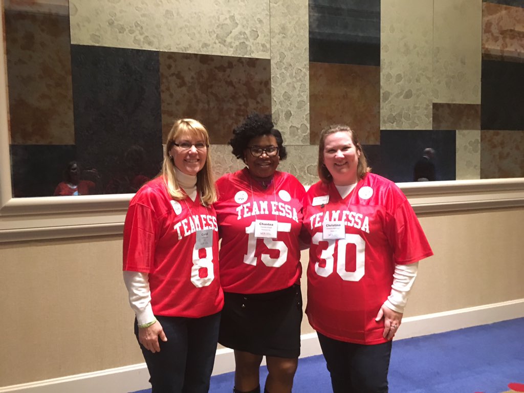 cdbauer's tweet photo. @stillpeachy @chantaewright Great presentation team #GetESSARight @VEA4Kids #IPD2016 https://t.co/8pCzCGt1QD