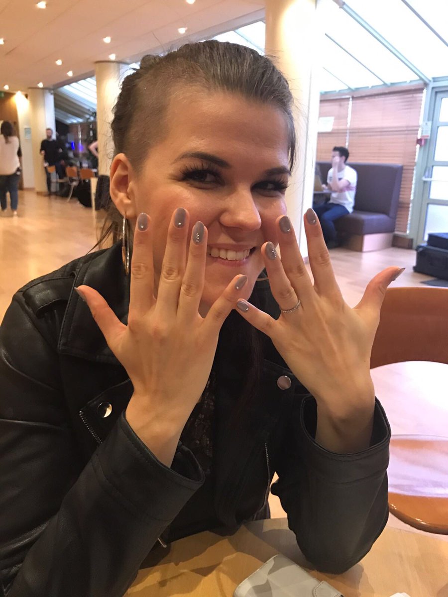 Ammmazing <a href="/saaraaalto/">Saara Aalto</a> .. we love how you love your nails @NailHarmonyUk /<a href="/AllThatJazzUK/">All That Jazz UK</a> <a href="/Jillshrig/">Jill Shrigley</a> <a href="/paigegeorgia_/">Paige Bell</a> <a href="/sarahgingell88/">Sarah Gingell</a>