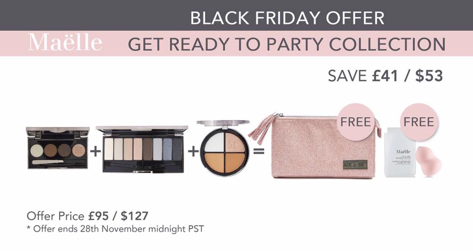 Bridgend4N's tweet photo. 2 fab Black Friday Offers from @Maelle. Forever Young &amp; Get Ready to Party will help you look amazing this Christmas
https://t.co/AmrdGE30i8 https://t.co/uMPy6QqXiN