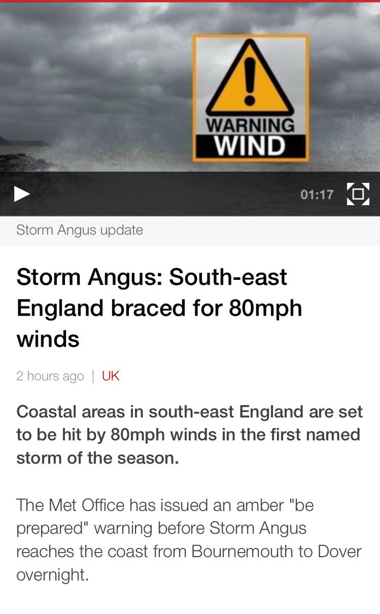 ShortiesR's tweet photo. Stay safe Pompey residents, best to put away loose items outside as it could be stormy overnight!  #stormangus #goodluck https://t.co/YusurTtrzU