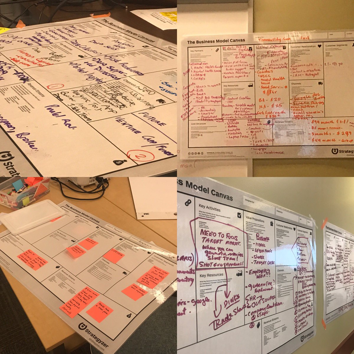 Ding_Fan's tweet image. The best way to fill canvas!#StartupWeekend #SWhalifax #dalhousie @LaunchDal